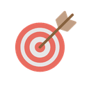 —Pngtree—flat arrow target_4559443.png